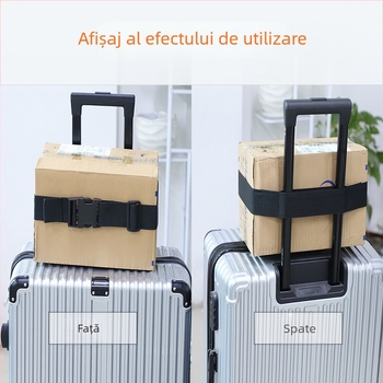 Bandă multifuncțională pentru bagaje, curea elastică țesută pentru valize și genți