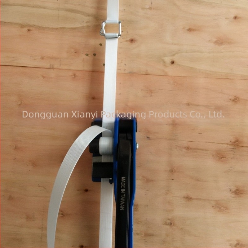 Bandă de legare din fibră pentru paleți, lățime 16 mm, pentru utilizare manuală și cu mașină