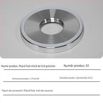 Placă fixă electroplacată pentru mixere, accesorii metalice