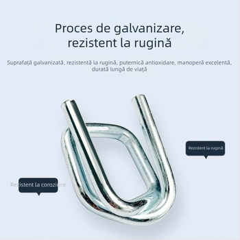 Bandă din fibre de poliester cu cataramă pentru ambalare, lățime 16/19/25/32 mm