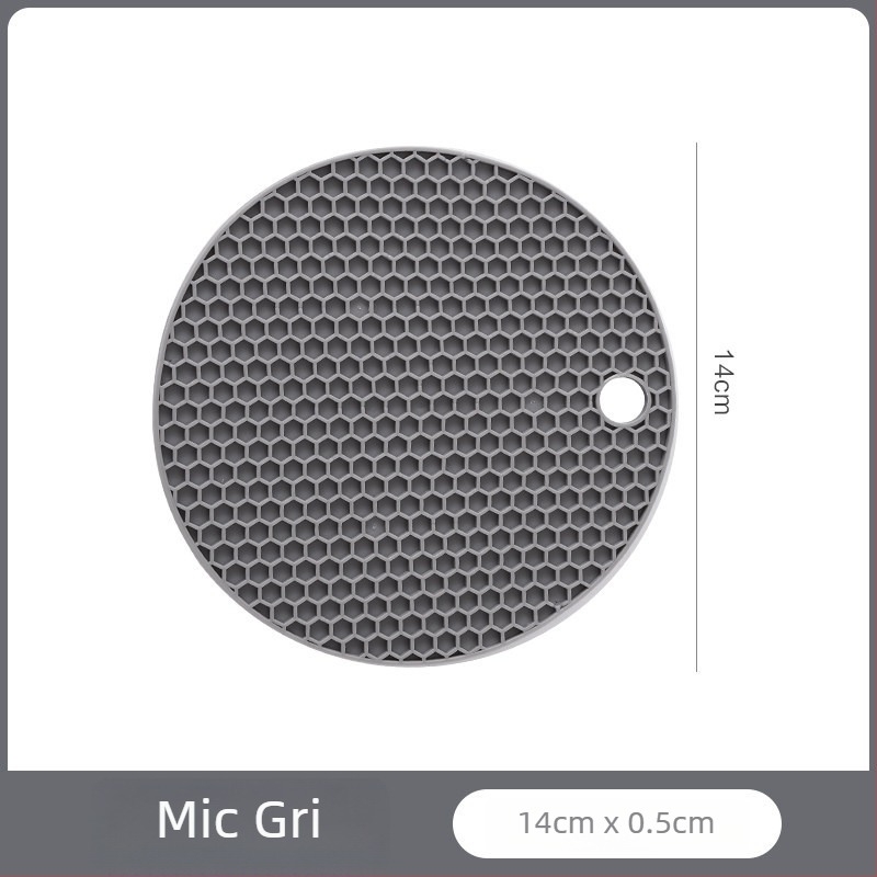 Protecție din silicon termorezistent, rotundă, stil Nordic, pentru oale, castroane, boluri și căni