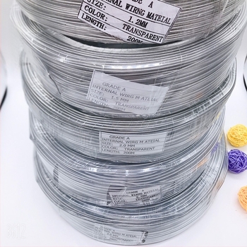 Sârmă de aluminiu acoperită pentru modelarea bijuteriilor, 1,2–3 mm, lungime 175 mm, DIY