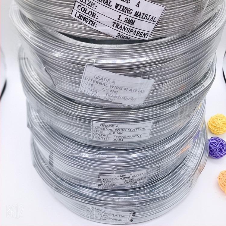 Sârmă de aluminiu acoperită pentru modelarea bijuteriilor, 1,2–3 mm, lungime 175 mm, DIY