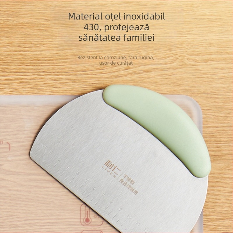 Liren QMD-1 Tăietor pentru aluat și spatulă din silicon pentru bucătărie