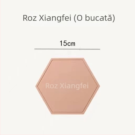 Covoraș din silicon pentru masă — izolație termică pentru farfurii și boluri, rezistent la temperaturi înalte