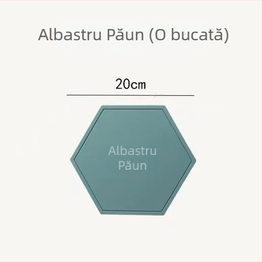 Covoraș din silicon pentru masă — izolație termică pentru farfurii și boluri, rezistent la temperaturi înalte