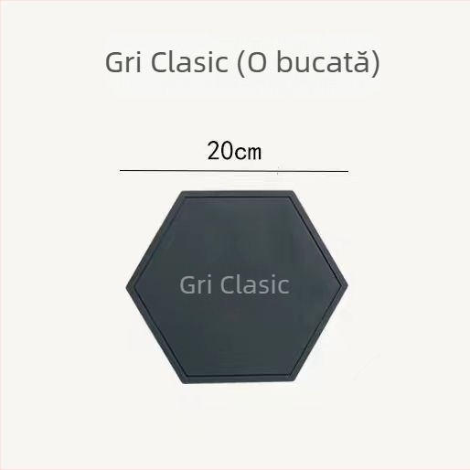 Covoraș din silicon pentru masă — izolație termică pentru farfurii și boluri, rezistent la temperaturi înalte