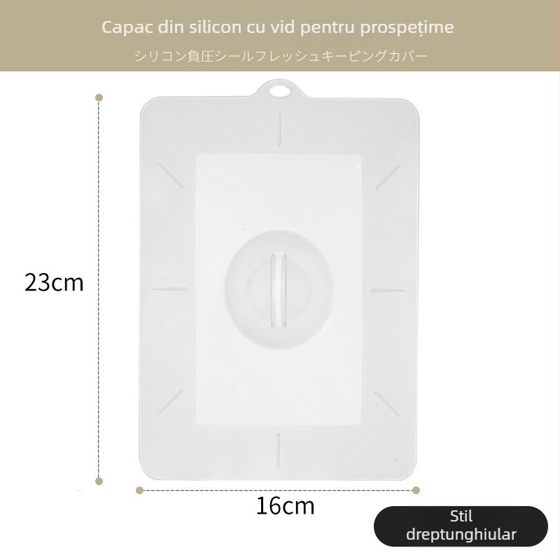 Capac din silicon pentru păstrarea prospețimii, compatibil cu microunde, capac rotund pentru bol, etanșare anti-stropire pentru cutie de prânz