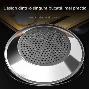 Raft de aburi din oțel inoxidabil pentru bucătărie, grilă de aburi mai groasă, coș de aburi, suport universal