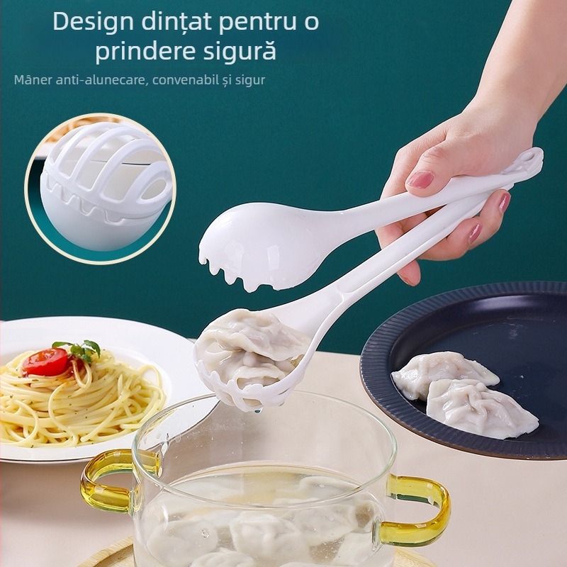 Unealtă de clipare ouă și tăiței, multifuncțional pentru ouă, lingură pentru ouă, bețișor de amestec, clips pentru pâine, lingură pentru tăiței, clip pentru alimente