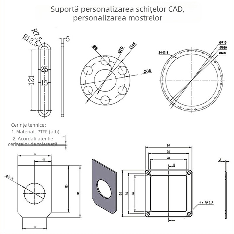 Garnitură de etanșare din silicon pentru mobilier și electrocasnice, autoadezivă, de calitate alimentară, antiderapantă și amortizantă, pentru termosuri