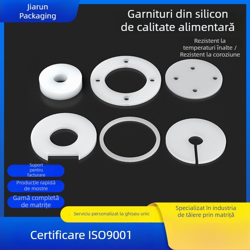 Garnitură din silicon alimentar, covoraș anti-alunecare, covoraș transparent autoadeziv din silicon, garnitură etanșare