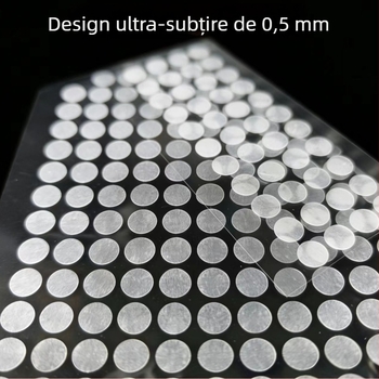 Tălpi din silicon, cu plasă semi-transparentă de 0,5 mm, rotunde, de calitate alimentară, anti-alunecare, absorbante de șocuri