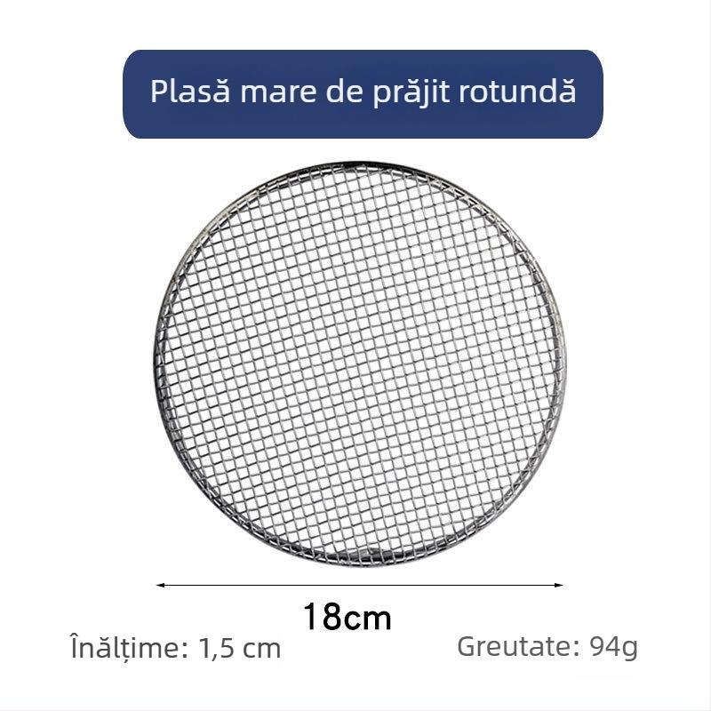 Grill din oțel inoxidabil 304 cu plasă pentru tempura și cotlet de porc