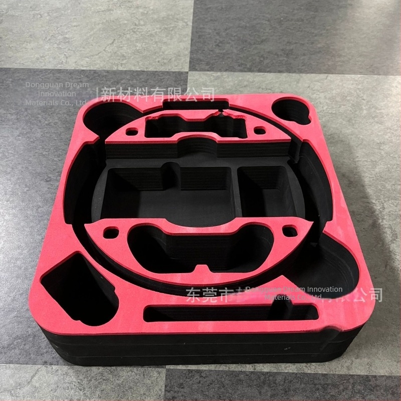Spumă EVA pentru interior personalizată cu suport gravat, absorbție la șocuri și material de ambalareTurnat într-o singură piesă