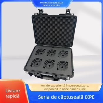 Înveliș EVA personalizat cu suport interior IXPE și placă EVA cu spumă – albastru/negru