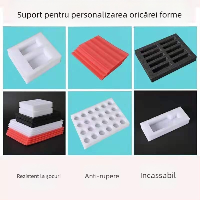 EPE pearl cotton – inserții amortizoare pentru ambalare, vată din spumă, suport interior, grosime ajustabilă până la 300 mm