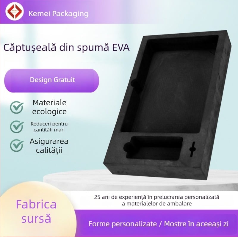 Husă interioară din spumă EVA personalizată pentru dispozitive digitale — protecție la șocuri și umiditate, tavă EVA anti-vibrații pentru drone