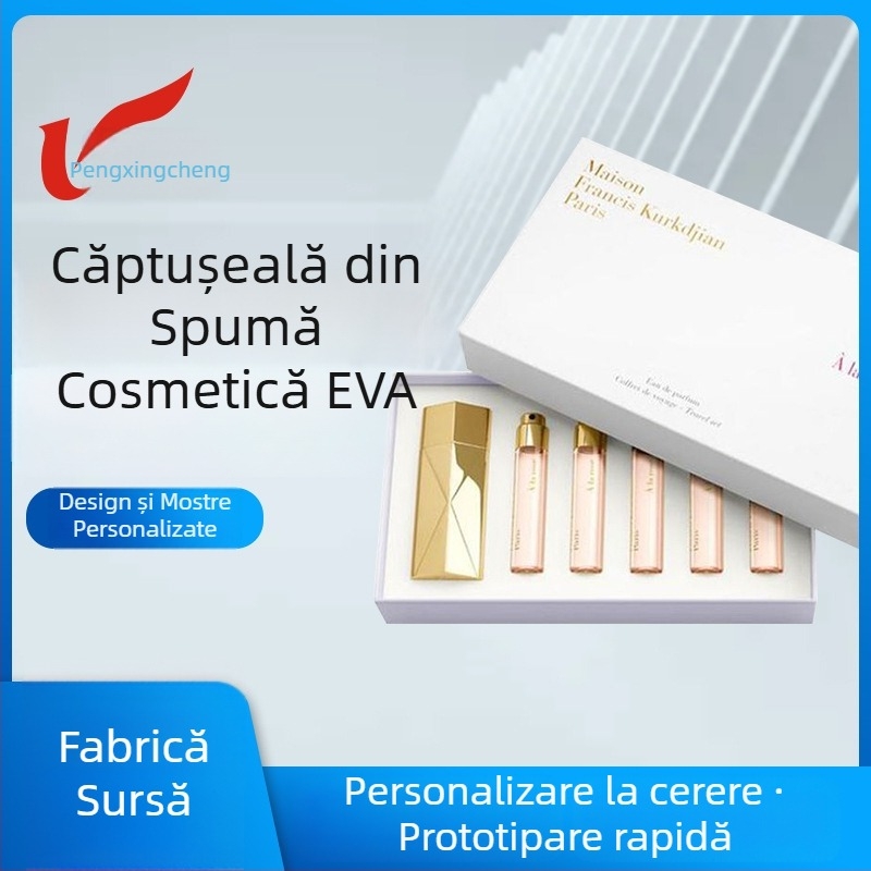 Spumă EVA pentru cosmetică – protecție la foc și anti-statică, tavă interioară gravată EVA pentru ambalare