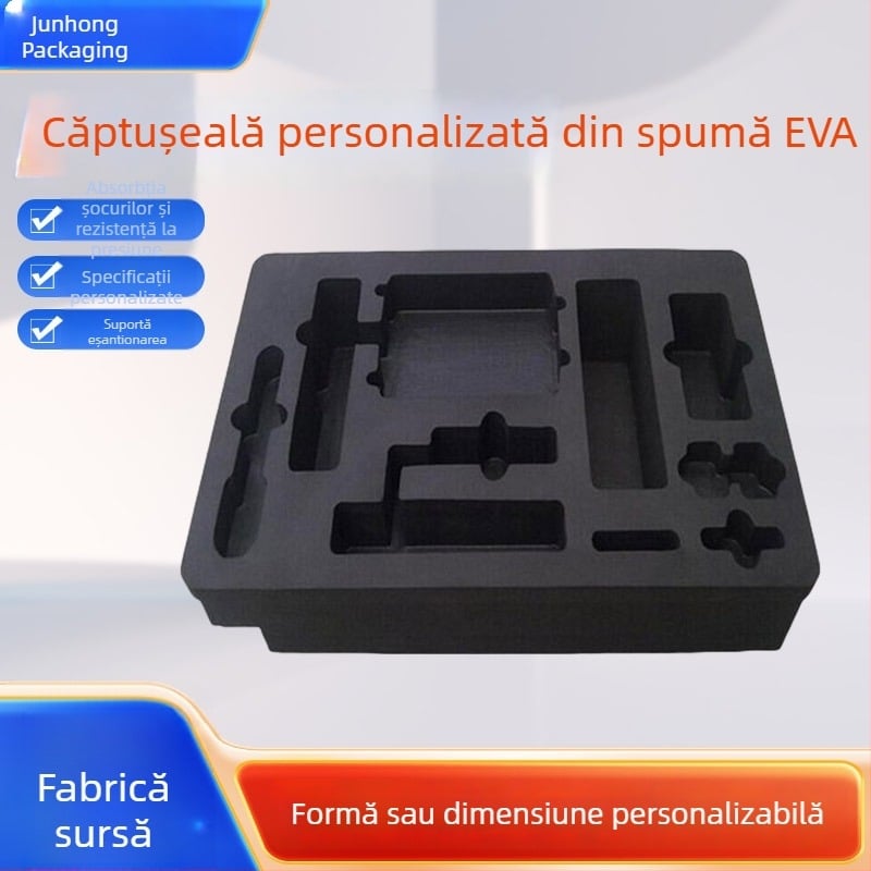 Spumă EVA din spumă pentru protecție la șocuri și suport intern antistat — tapițerie de ambalaj elegantă