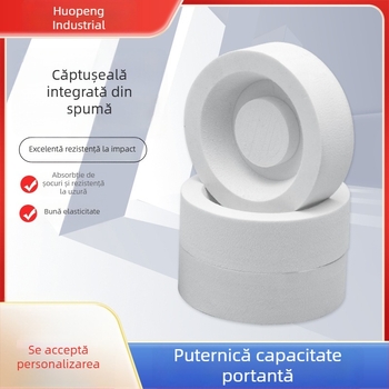 Tavă interioară din spumă EVA antistatice, cu design integrat pentru căști over-ear într-o cutie cadou, spumă EVA albă