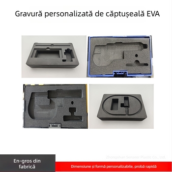 Spumă EVA personalizată pentru căptușeală și inserții, cu Pearl Cotton și burete