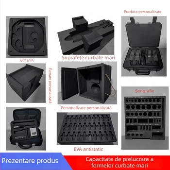 Inserție interioară EVA personalizată pentru ambalajul dronei DJI, protecție împotriva loviturilor și absorbție a șocurilor