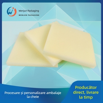 Plăci de burete cu densitate înaltă, personalizabile, și burete cu flocare pentru căptușeli