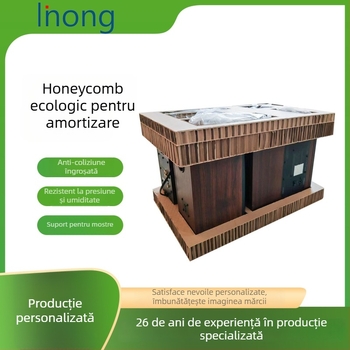 Carton celular cu celule hexagonale, personalizabil, cu strat interior îngroșat pentru amortizare și protecție la impact