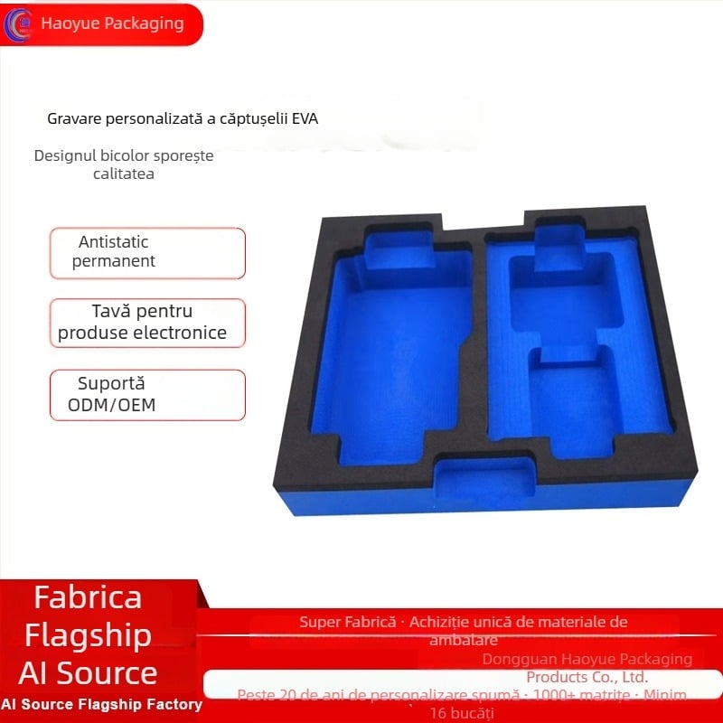Foaie EVA autoadezivă, spumă de înaltă densitate, izolație termică, suport interior amortizant, rezistentă la apă