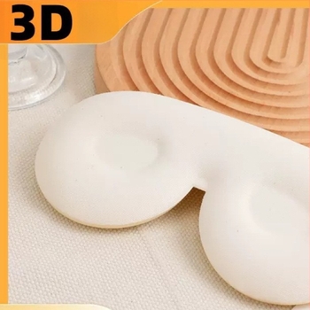 Substrat de mască de ochi din spumă EVA, căptușeală EVA integrată presată la căldură, mască de somn 3D