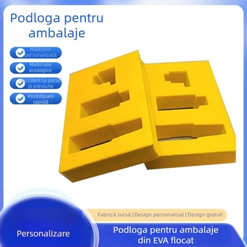 Înveliș EVA personalizat cu suport interior din burete velur pentru cutia de unelte de gravură – interior anti-static