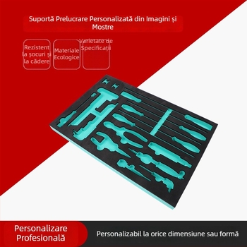 Li platinum căptușeală EVA pentru cărucior de scule și cutie de unelte, amortizare la șocuri, construcție dintr-o singură piesă, în diverse culori