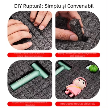 Îmbrăcăminte din bumbac perlă pentru camera dronelor — pernă de spumă, grilă perforabilă pentru forme personalizate