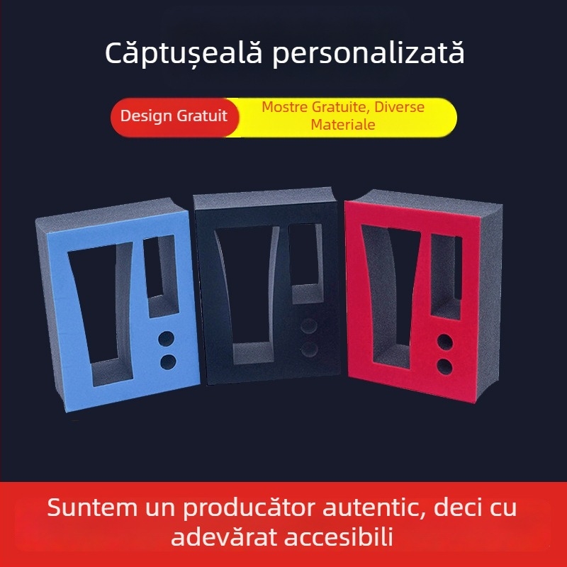 Căptușeală personalizată din spumă EPE perlată, placă EVA și tavă interioară flokată pentru cutii cadou, protecție la șocuri