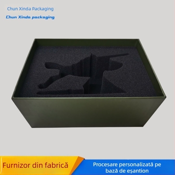 Cutie din spumă EVA cu garnitură din burete și suport interior cu textură velur