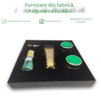 Spumă EVA personalizată pentru ambalare, cu înveliș de catifea, pentru cosmetice și obiecte fragile