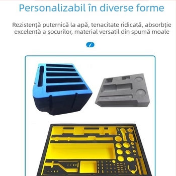 EVA căptușeală, EVA inserție, spumă EVA, gravare EVA personalizată, EVA ambalare, EVA slot pentru card, EVA decupare în formă