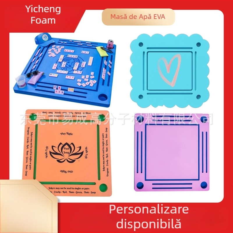 Masă Mahjong plutitoare din spumă EVA, cu flotabilitate – tavă de joc pentru apă