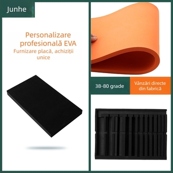 Foaie de spumă EPDM, tăiere și modelare personalizate, inserție colorată pentru slot de card, gravare EVA pe spumă IXPE