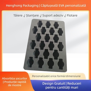Spumă EVA cu canal intern de susținere, bandă anti-coliziune, fără miros, rezistentă la incendii, anti-statică, 38–80°C, Henghong