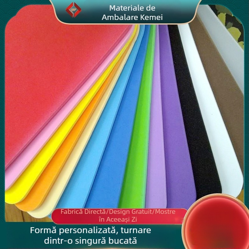 Foaie EVA colorată personalizabilă, anti-statică, izolantă la foc, placă din spumă de înaltă densitate