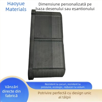 Căptușeală neagră EVA și plăci de spumă EVA în rolă, elasticitate înaltă, rezistent la foc, absorbție de șocuri, burete gravat, material pentru încălțăminte, branț antistat