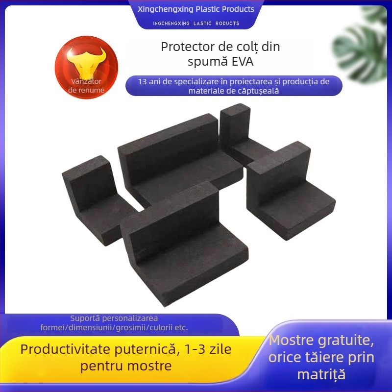 Înveliș EVA anti-static pentru ambalarea dispozitivelor electronice, inserție din burete cu formă personalizată, absorbție de șocuri, ignifugă