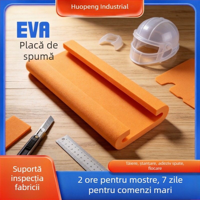 Placă EVA colorată, monobloc pentru recuzită cosplay, placă din spumă cu densitate înaltă și canelură EVA