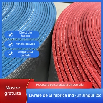Spumă EVA negru și alb, UL94 – rezistență la foc, spumă cu adeziv ignifug