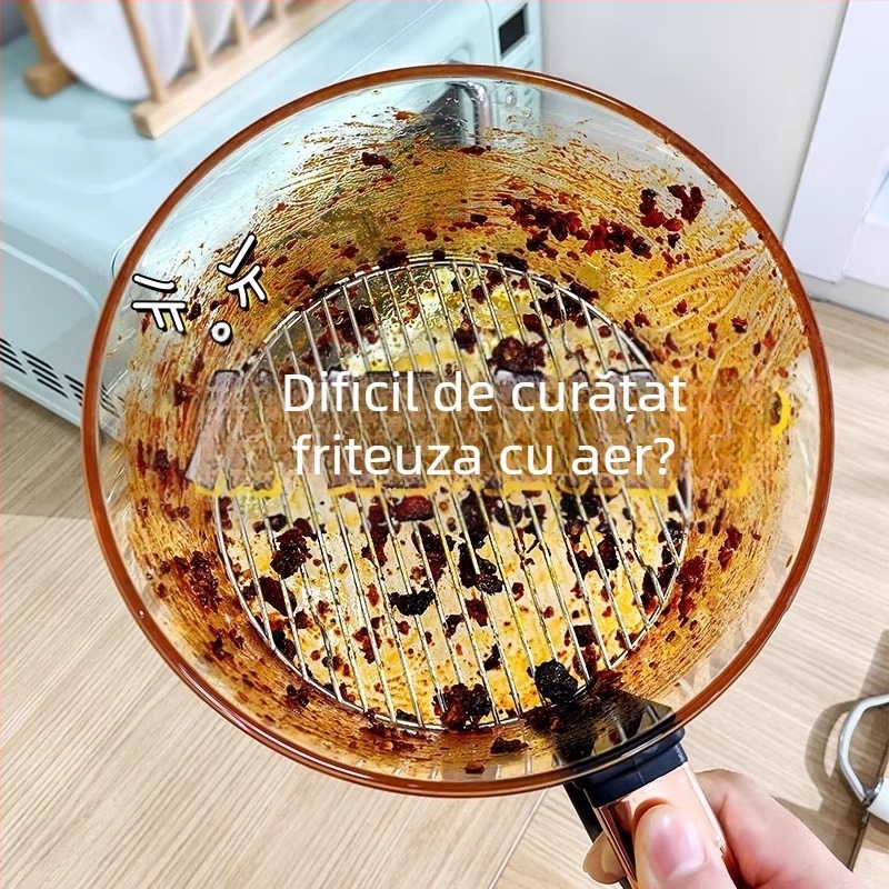 Hârtie de copt cu strat de silicon, pătrate, pentru friteuză cu aer și cuptor