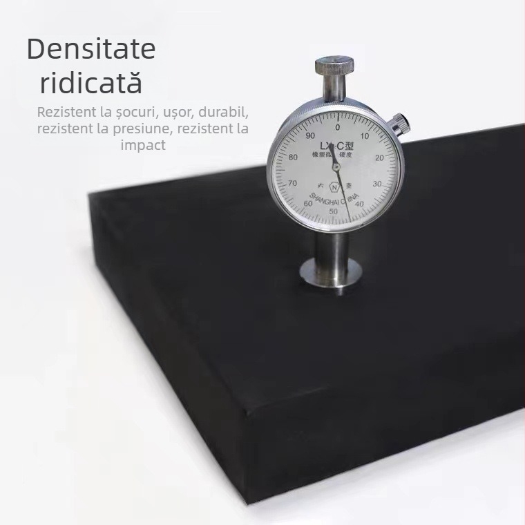 Foaie și rolă din spumă EVA, neagră, densitate înaltă, elasticitate ridicată, anti-statică, ignifugă, grosime 1–60 mm, densitate 25–70 kg/m³, culoare personalizabilă
