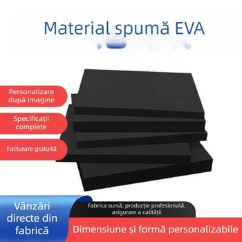Material panou EVA cu căptușeală internă; Benzi de spumă EVA cu adeziv pe o singură față; Protecție la șocuri