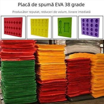 Foi EVA colorate, clasă A, ecologice, cu miros redus, pentru garnituri de ambalaj